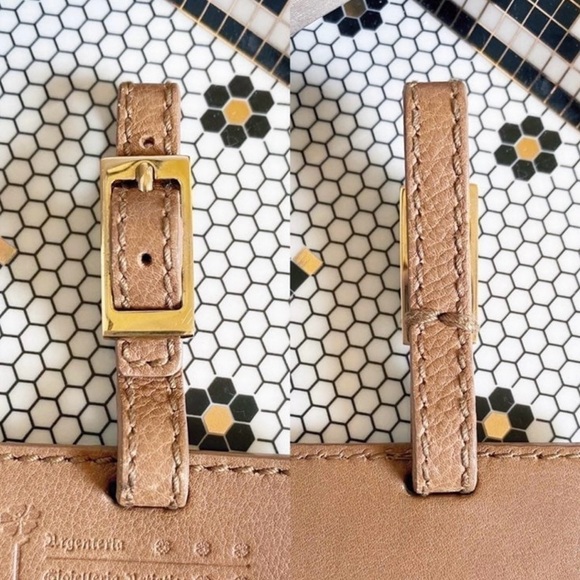 Bvlgari Tan Luggage Tag - Roma Italy - Picture 4 of 7